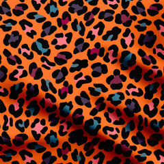 Colored Spots Print Fabric