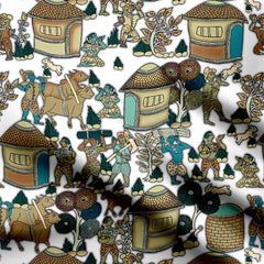 Village Kota Print Fabric