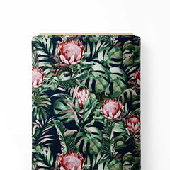 Tropical Protea Print Fabric