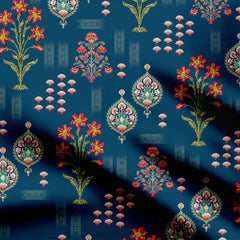 Mughal Multi Motif Print Fabric