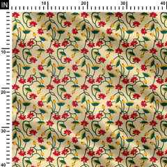 Indian Traditional Pichwai Print Fabric