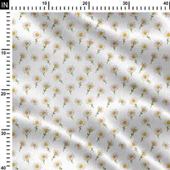 Daisy divine Print Fabric