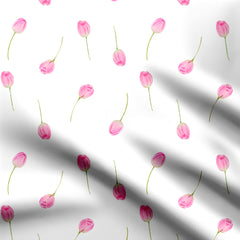 Floral Cascade Print Fabric