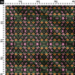 Tropical Floral Print Fabric