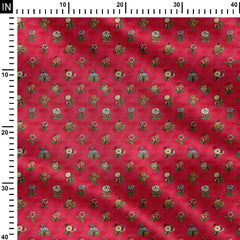 Manganese Bliss Print Fabric