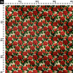 Grand Blossom Cotton Fabric