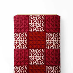 Batik Squares Print Fabric