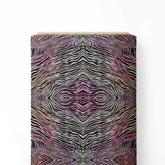 Colorfully Abstract Print Fabric
