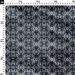 Abstract Dilutions Smoke Texture Print Fabric