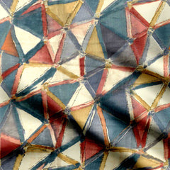 Triangle Block Print Fabric