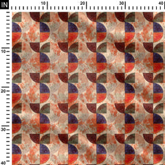 Katha pattern Print Fabric