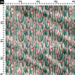 Leaf pattern Print Fabric