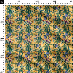 Apricot Wonderland Print Fabric