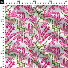 Abstract floral spring summer design Print Fabric