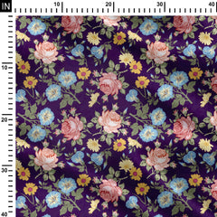 Berry Blackmail Print Fabric