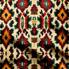 Ikat Oasis Print Fabric