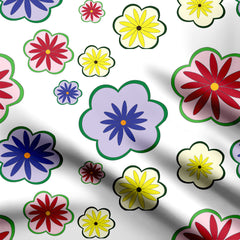 vibrant floral Print Fabric