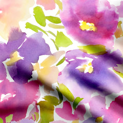 Statement Floral Print Fabric