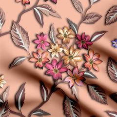 Dusty Blumen Print Fabric