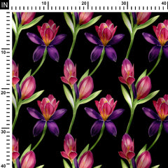 flower pattern print 6 Print Fabric
