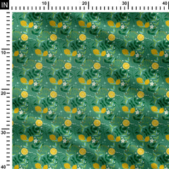 Lemon Grass Print Fabric