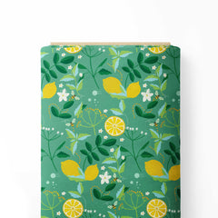 Lemon Grass Print Fabric