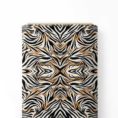 Tiger Waves Print Fabric