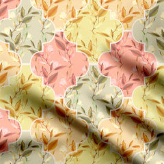 Pastel floral Print Fabric