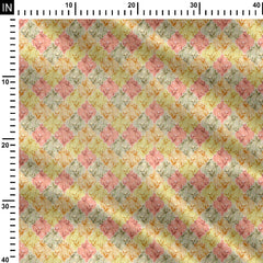 Pastel floral Print Fabric