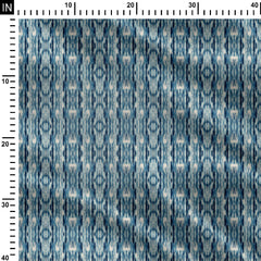 Electric Blues Print Fabric