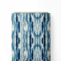 Electric Blues Print Fabric