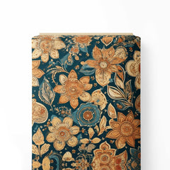 Ethnic Floral 1 Print Fabric