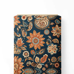 Ethnic Floral 2 Print Fabric