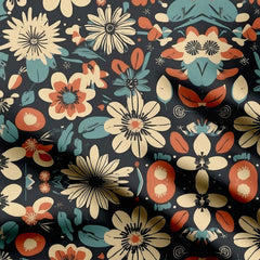 Flowers 1 Print Fabric