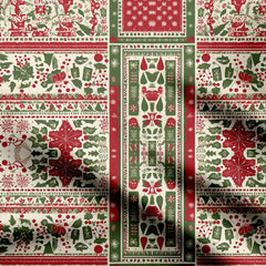 Christmas Print Fabric