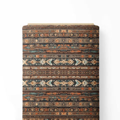 Bohemian Ethnic Print Fabric