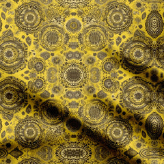 Bohemian Yellow Print Fabric