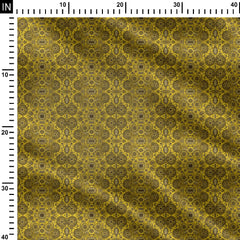 Bohemian Yellow Print Fabric