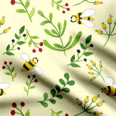 honeybee Print Fabric