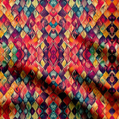 Ogee Color Print Fabric