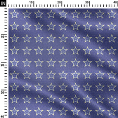 Star's Print Fabric
