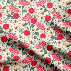 retro magic Print Fabric