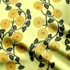 marigold Print Fabric