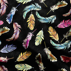 colours of wing pattern Print Fabric