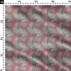 ikat pattern Print Fabric