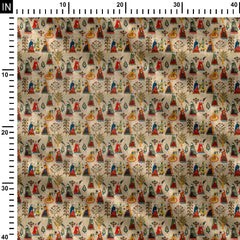 Bhils Carnival Print Fabric