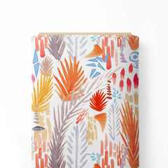 water colour tropical Print Fabric