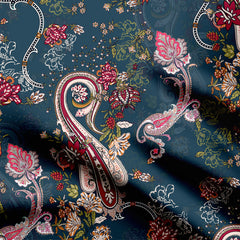 Paislay allover Print Fabric