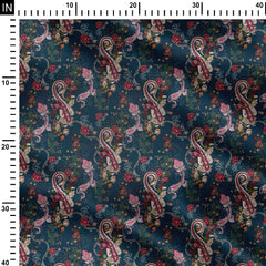 Atlantis Persian Pazli Print Fabric