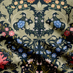 William Morris Revival Print Fabric